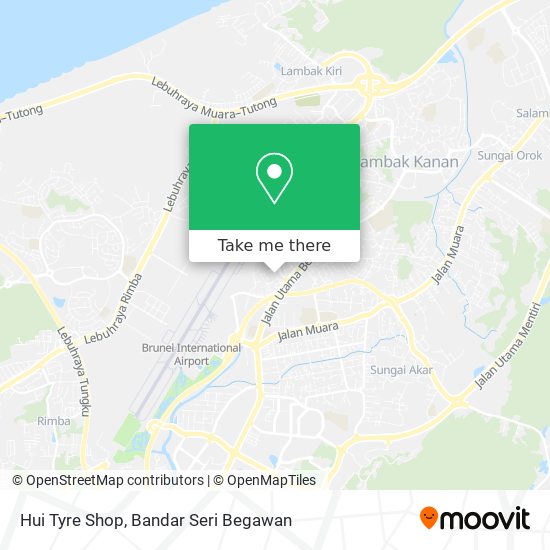 Hui Tyre Shop map