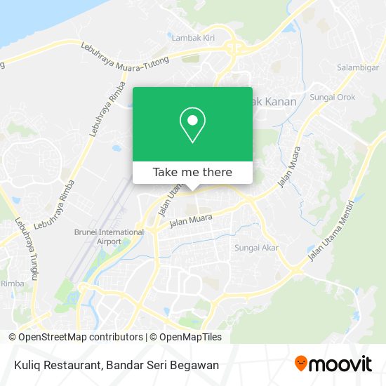 Kuliq Restaurant map