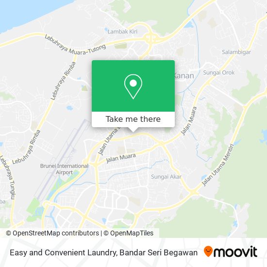 Easy and Convenient Laundry map