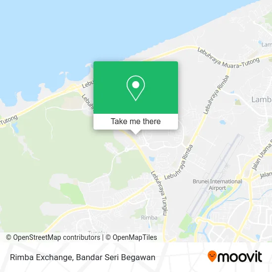 Rimba Exchange map