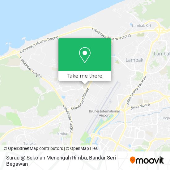 Peta Surau @ Sekolah Menengah Rimba