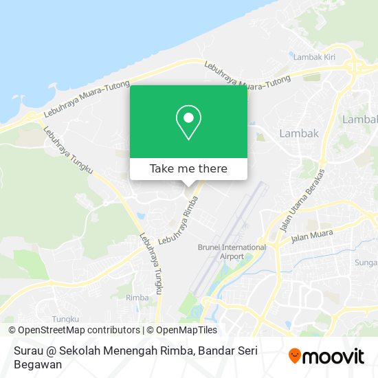 Surau @ Sekolah Menengah Rimba map