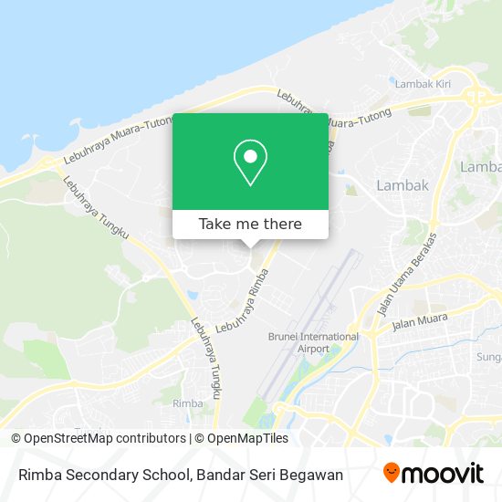 Rimba Secondary School map