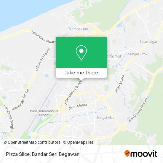 Pizza Slice map
