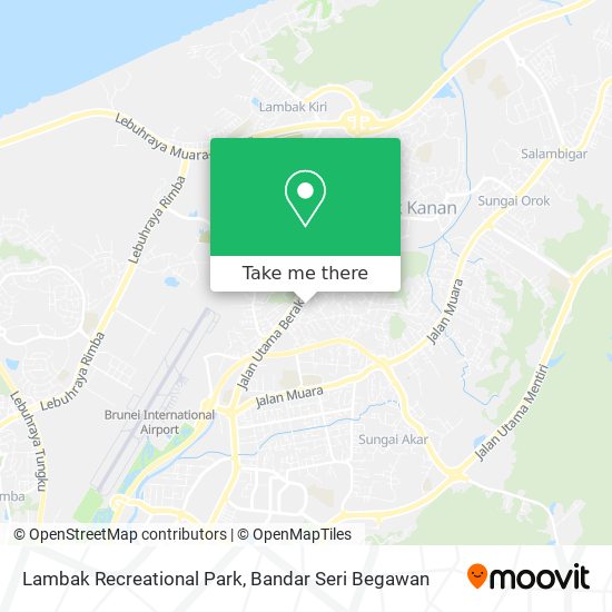 Lambak Recreational Park map