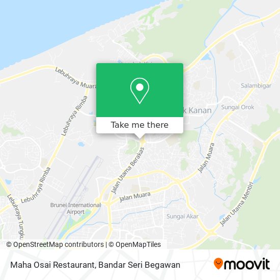 Maha Osai Restaurant map