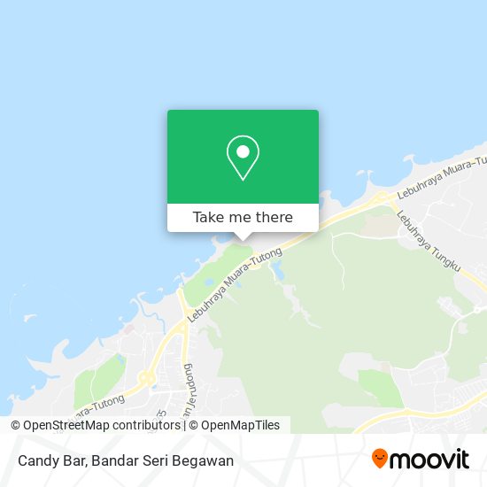 Candy Bar map