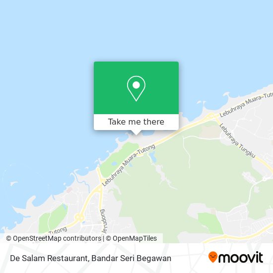 De Salam Restaurant map