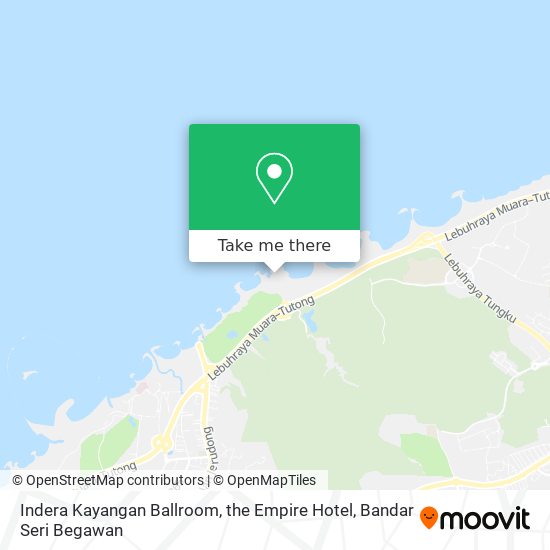 Indera Kayangan Ballroom, the Empire Hotel map