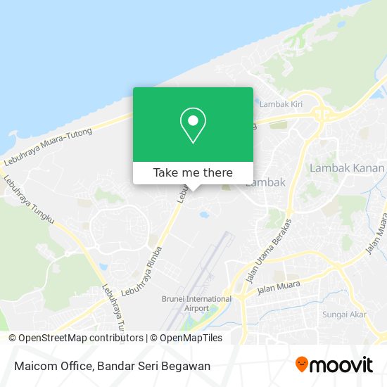 Maicom Office map