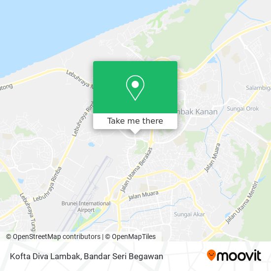 Kofta Diva Lambak map