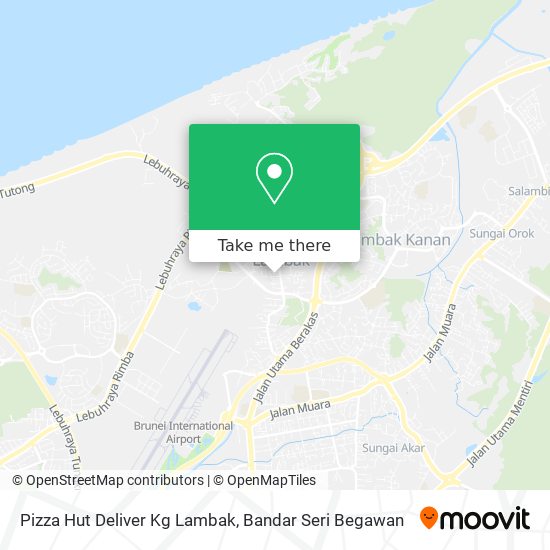 Pizza Hut Deliver Kg Lambak map