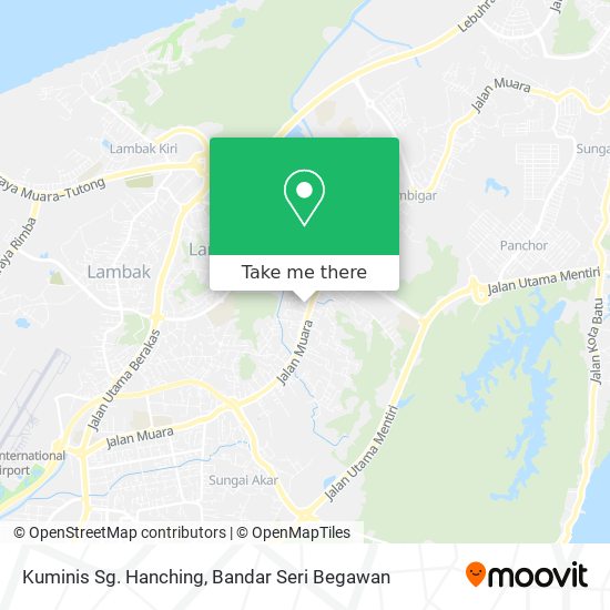 Kuminis Sg. Hanching map