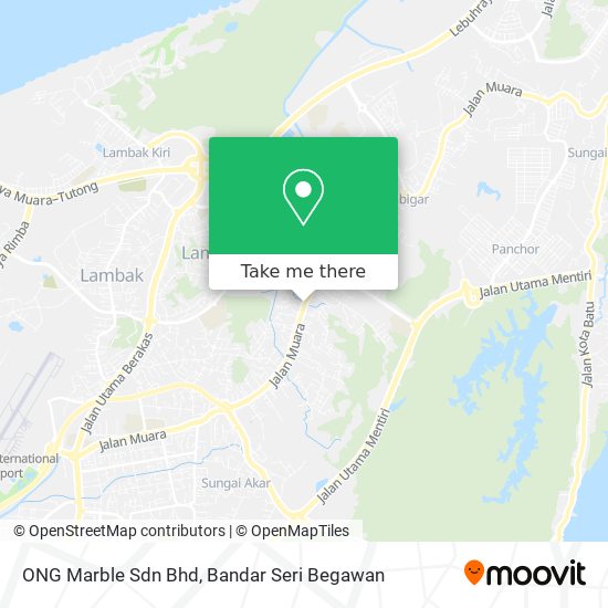 ONG Marble Sdn Bhd map