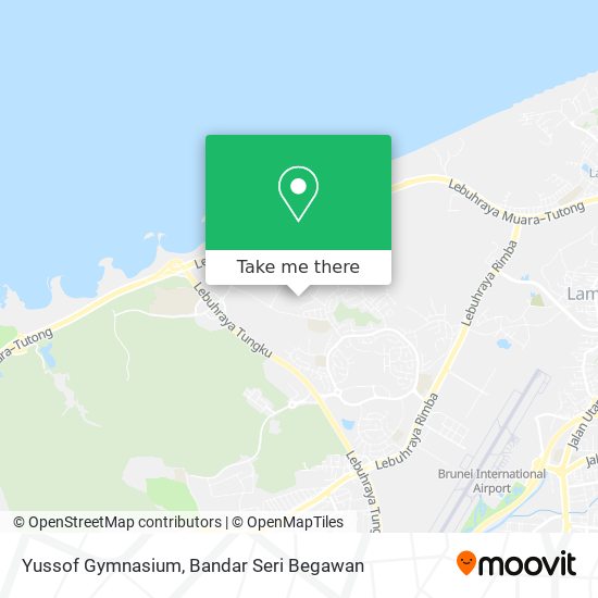 Yussof Gymnasium map