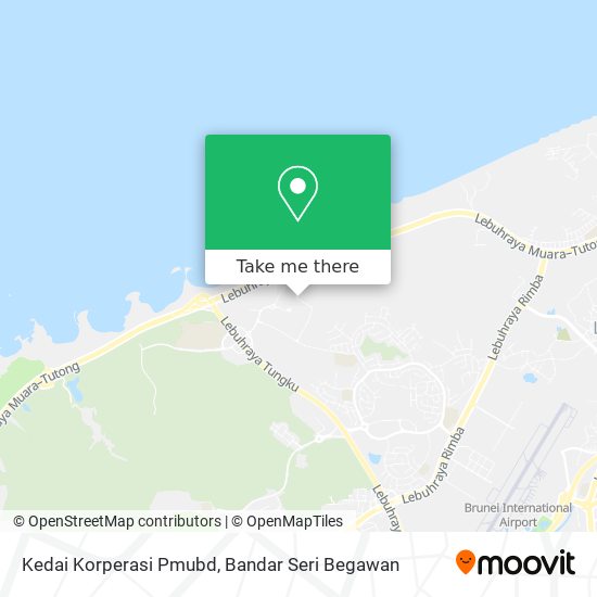 Peta Kedai Korperasi Pmubd