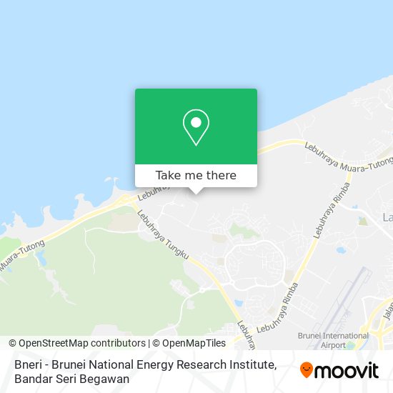Peta Bneri - Brunei National Energy Research Institute