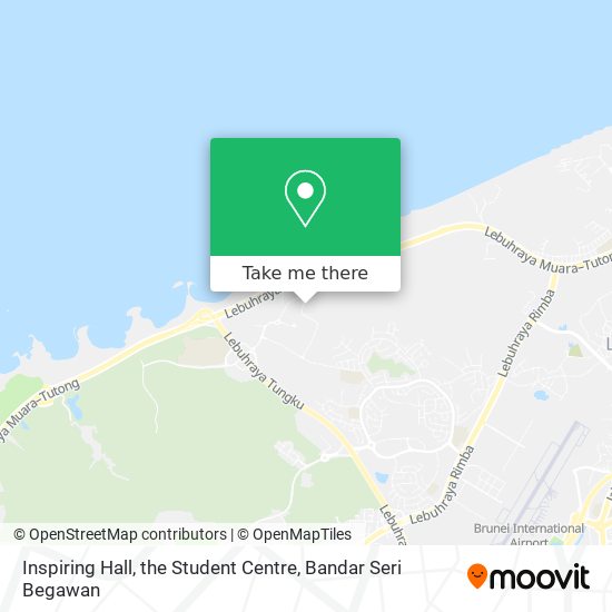 Inspiring Hall, the Student Centre map