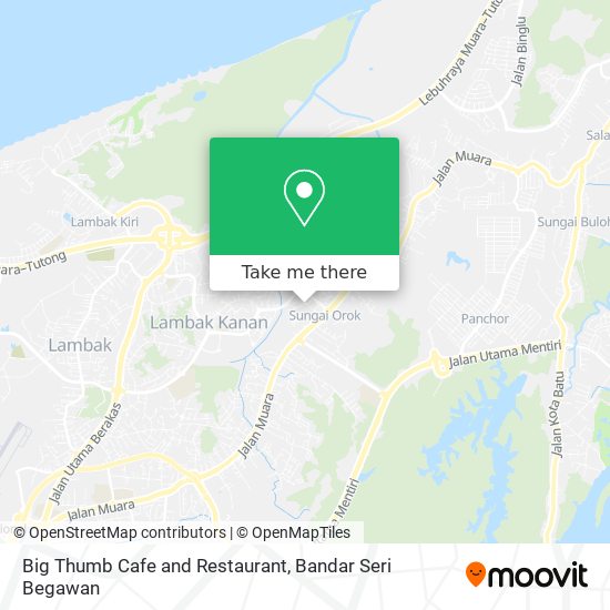 Big Thumb Cafe and Restaurant map