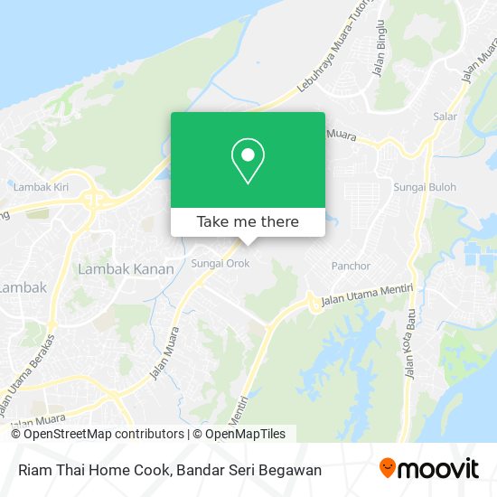 Riam Thai Home Cook map