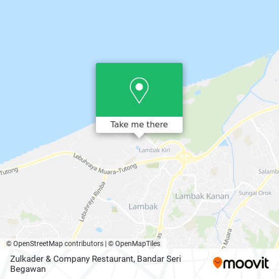 Zulkader & Company Restaurant map