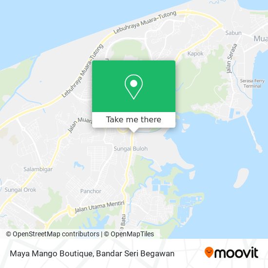 Maya Mango Boutique map