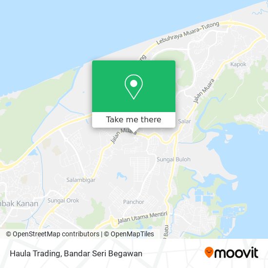Haula Trading map