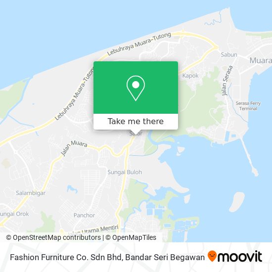 Fashion Furniture Co. Sdn Bhd map