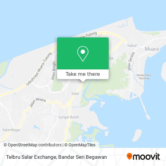 Telbru Salar Exchange map