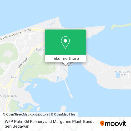 WFP Palm Oil Refinery and Margarine Plant map