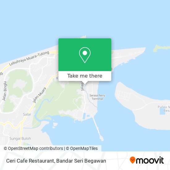 Ceri Cafe Restaurant map
