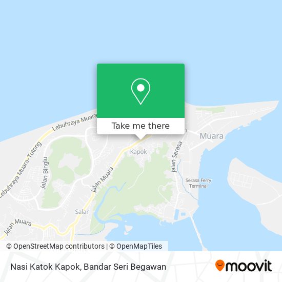 Nasi Katok Kapok map