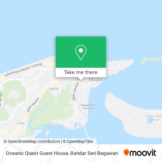 Oceanic Quest Guest House map