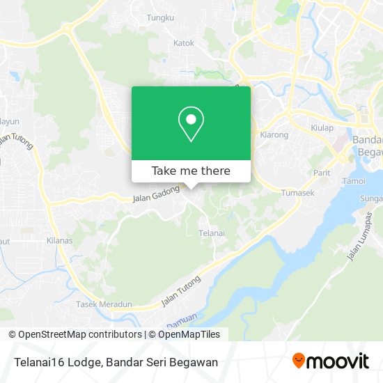 Peta Telanai16 Lodge