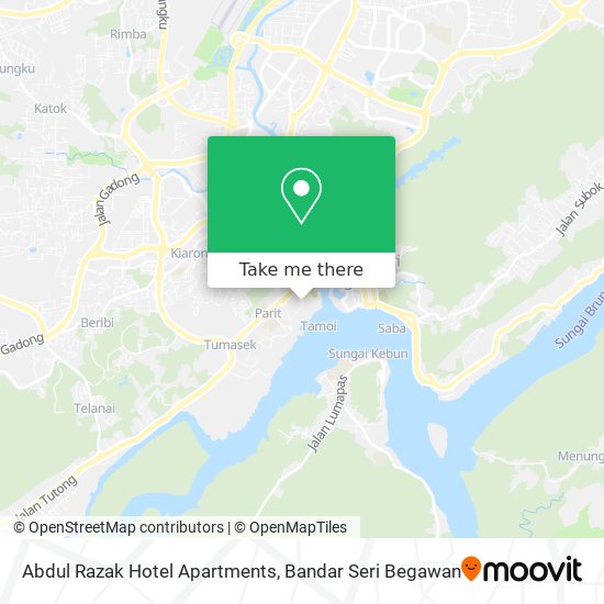 Abdul Razak Hotel Apartments map
