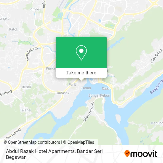 Abdul Razak Hotel Apartments map