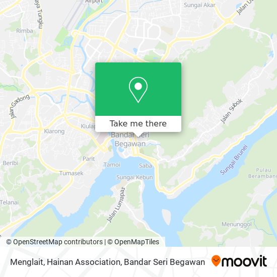 Menglait, Hainan Association map
