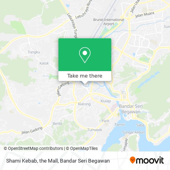 Shami Kebab, the Mall map