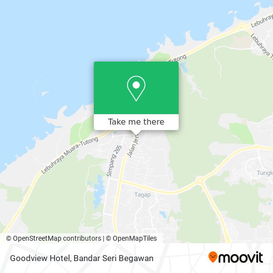 Goodview Hotel map