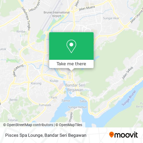 Pisces Spa Lounge map