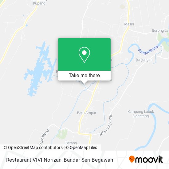 Restaurant VIVI Norizan map