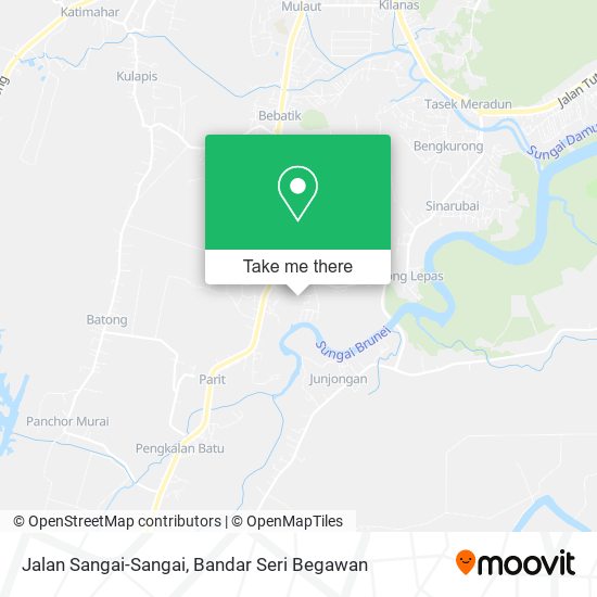 Jalan Sangai-Sangai map