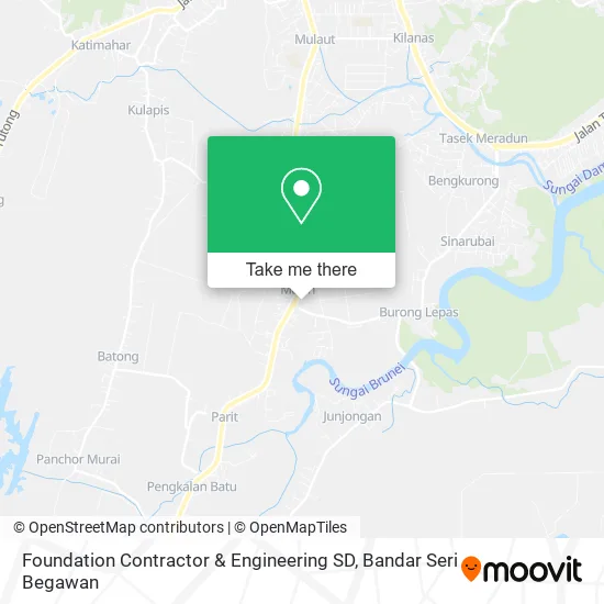 Foundation Contractor & Engineering SD map