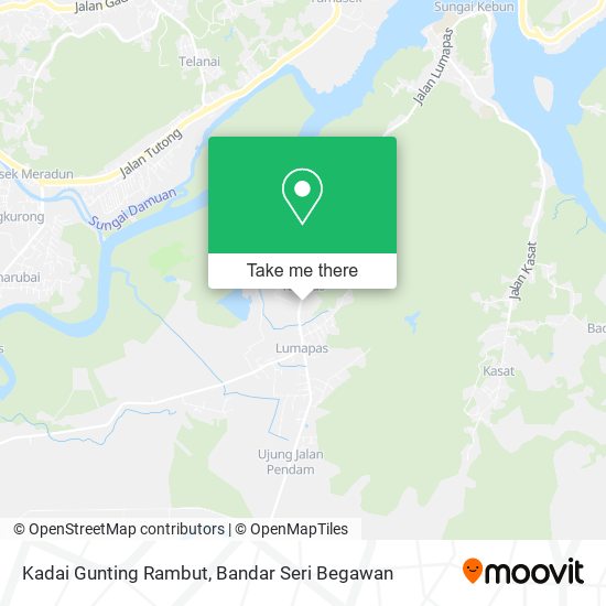 Kadai Gunting Rambut map