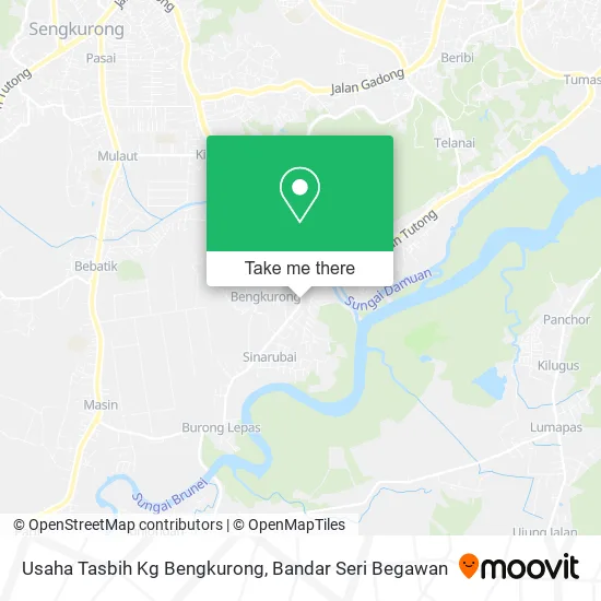 Usaha Tasbih Kg Bengkurong map