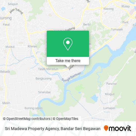 Peta Sri Madewa Property Agency