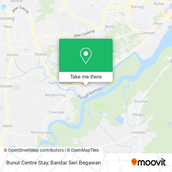 Bunut Centre Stay map
