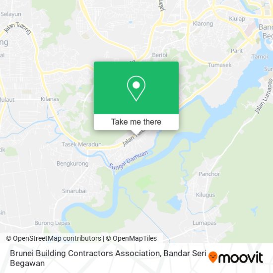 Brunei Building Contractors Association map