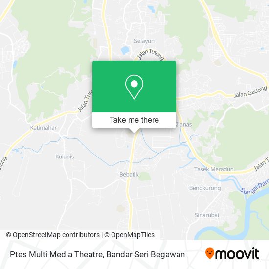 Ptes Multi Media Theatre map