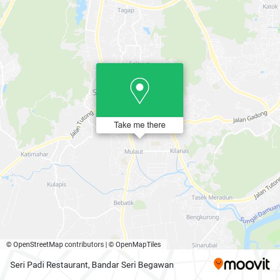 Seri Padi Restaurant map